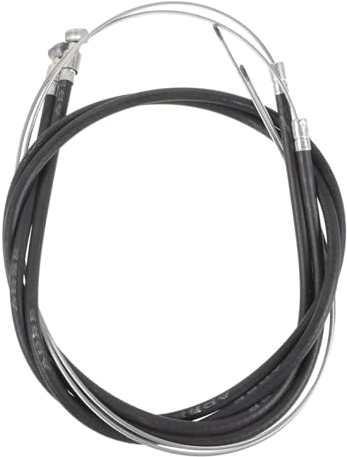 HOMSFOU 2 Cordes freins vtt pailles réutilisables avec étui vélo câbles de frein avant conduites de freins cyclistes Majeur frein à main Attache Accessoires tirer le fil Plastique