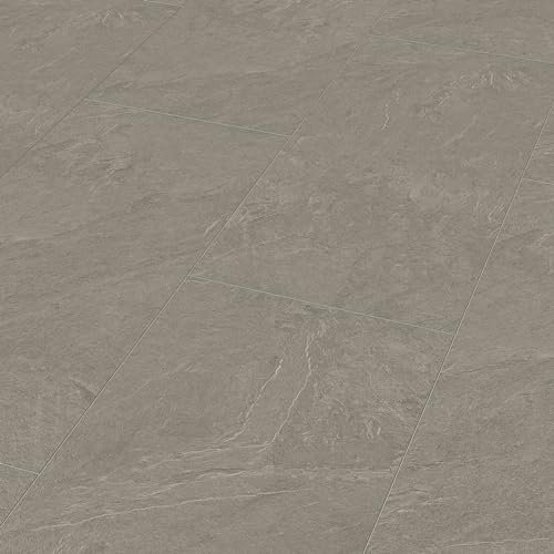 Meister Laminatboden MeisterDesign. Laminate LB 150 857 x 398 x 8 mm 06136 Schiefer grau Steinporen-Struktur