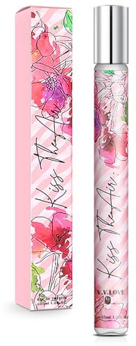 1 Stück Woman Duft Spray, Body & Hair Fragrance Mist,Parfum Spray,Fruchtig blumiges Damen Parfüm,35ml Damenparfüm,Long Duration Damenduft,Tragbarer Duft(Kuss）