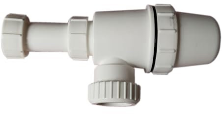 32mm (1.1/4) Adjustable Telescopic Bottle Trap - Sink Waste Kit Universal (with Telescope)