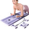 Multifunktionales Bauchbrett, Faltbares Pilates-Brett, Pilates Reformer Board Set, Tragbares Pilates-Fitnessstudio Für Zu Hause, Multifunktionales Trainingsgeräte Für Fitnessbegeisterte Und Anfänger