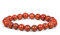 Joyas Minerales Roter Jaspis-Armband – 100% echte Natursteine | Bequem & elegant | Elastische koreanische Schnur | Inkl. Geschenkbox (Roter Jaspis, 6mm)