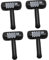 KONTONTY Large Inflatable Mallet Hammers 4pcs Boys and Girls' Party Toys for Birthday Celebrations Fun