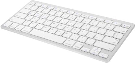 Hemobllo Teclado Inalambrico Silencioso Teclado Inalámbrico Portátil para Oficina y Hogar