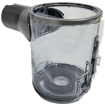 SHGTCOAP Aspiradora De Escoba Inalámbrica, Bote De Polvo, Recipiente para El Polvo Tapa Sellada, Cubo De Basura. Compatible For Roborock H7