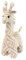 LIVIVO Weighted Door Stop, Heavy Sand-Filled Stopper, Fabric Cover for Home or Office (Giraffe)