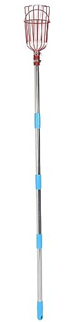 Aumotop Fruit Picker Multifunctional Rustproof Tree Picker with Pole for Mangoes and Avocados (9 Sections)