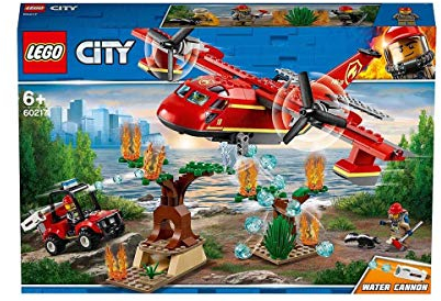 LEGO 60217 City Fire Avion de Pompier des Pompiers