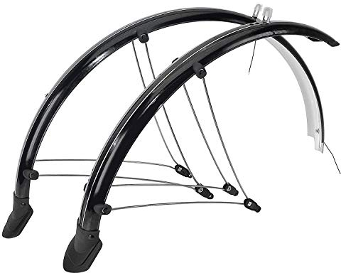 M-Wave - Ms29 M Wave Schutzblech Set Schwarz 29 Breite 60 mm, Schwarz, 29, Breite mm EU