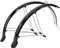 M-Wave - Ms29 M Wave Schutzblech Set Schwarz 29 Breite 60 mm, Schwarz, 29, Breite mm EU
