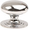 Deals In DIY™ Victorian Cabinet/Cupboard Door Knob Polished Chrome 1 1/4 (32mm)