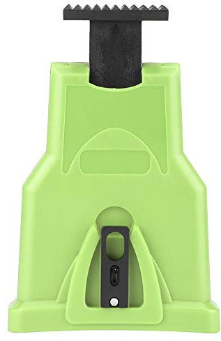 Mumusuki Électrique Tronçonneuse Aiguiseur, Portable Chaîne Scie Lame Aiguiseur Tronçonneuse Dents Affûteuse Kit Universel Pierre À Aiguiser Grinder Outils(Vert)