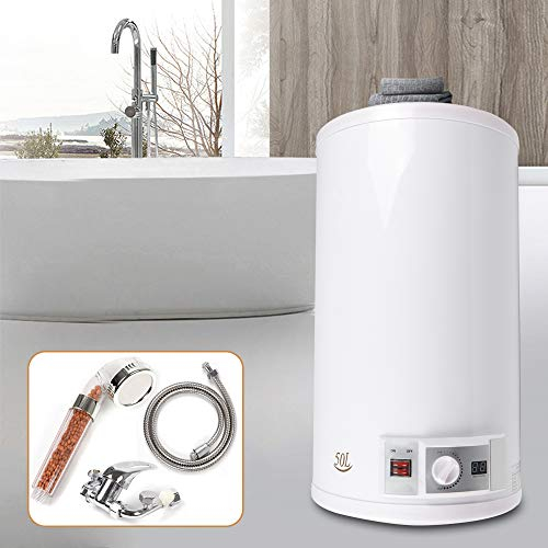 Elektrische Lagerung BRAUCHWASSER Zylinder Kessel 2000W LED Elektrische Kessel Elektrische Heißer Wasser Tank Kessel Elektrische Lagerung Tank 50L
