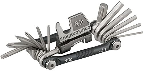 crankbrothers Fahrrad Multitool M19/nickel grau