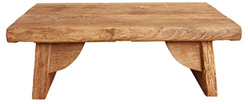 Sywlwxkq Niedriger Tisch Mitteltisch Sitztisch Tabletttisch Betttisch Natürliches einfaches Design Benutzerfreundlichkeit Holztisch Ulme