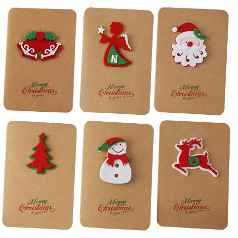 Kraftpapier karten,Veihnachtskarten mit Umschlag Set,Karten zum Selbstgestalten,Karte Weihnachten,Weihnachtskarten Set,Briefpapier mit Umschlag,Briefumschläge,Weihnachten mit Umschlägen und Aufkleber