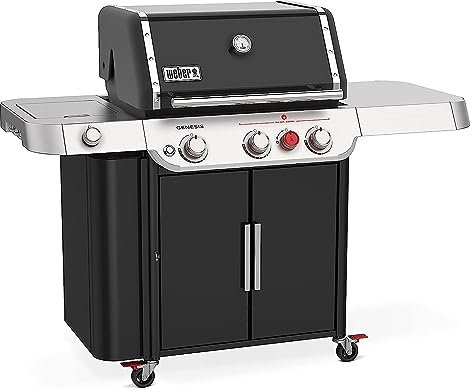 Weber Genesis E-335 Barbecue a gas propano liquido, nero