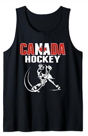 Canada Ice Hockey Fans Trikot – Support Canadian Hockey Team Tank Top