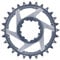 Helix R Guidering-Kettenblatt – SRAM Direct Mount – 28 Zähne – 3 mm Versatz – 11/12 V-kompatibel – Grau