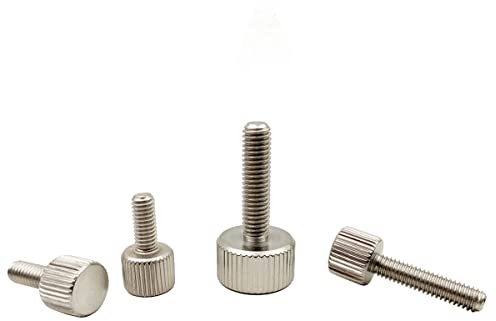 M3x20mm Rändelschrauben 12 Stück Edelstahl (M3 x 20 mm)