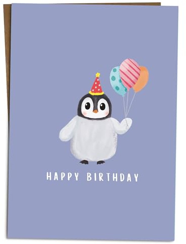 BYANIKA Happy Birthday Card | For Kids Children Girl Her Colleague Girlfriend Wife Best Friend Mum Sister Friend | It's Your Bday Celebration Cards Cute