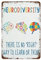 Neurodiversity Poster We All Think Differently Poster Therapie Büro Dekor Büro Dekor 30,5 x 20,3 cm Moderne Wandkunst Dekoration für Zuhause Wohnzimmer Restaurant Büro Cafe Bar Club Garage Männerhöhle