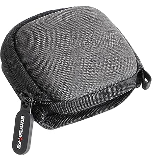 Hensych Action cam Tasche、Case、Schwarze Mini-Tragetasche für Insta360 GO 3/Action 3 、Hartschale、Reise-Aufbewahrungstasche für/GoPro 8/9/10/11/12 Tasche、Schutzhülle,Bundle、Action-Kamera und mehr