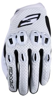 Five Gloves Handschuhe Stunt Evo 2 Leder weiss XL, 23050607471