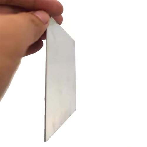 WUDOLI Paneles de Pared Placa de Hoja de aleación de Aluminio 7075, Placa de Metal Gruesa, Bloque súper Duro Grueso Chapa estriada (Size : 4x100x200mm 1pcs)