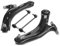 Frankberg 4x Querlenker Koppelstange Vorne Kompatibel mit Qashqai +2 I J10 JJ10E NJ10 1.5L-2.0L 2007-2014 X-Trail T31 2.0L 2.5L 2007-2013 Koleos I HY 2.0L 2.5L 2008-2024 Replace# 54501JG000