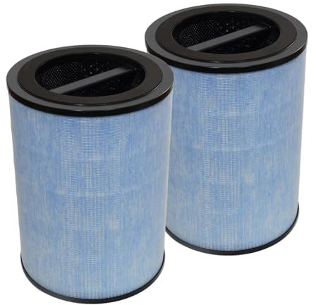 PUREBURG AP300 Replacecment Filter Compatible with Instant AP300 Air Purifier Large room,2-Pack H13 3-Stage Filtration