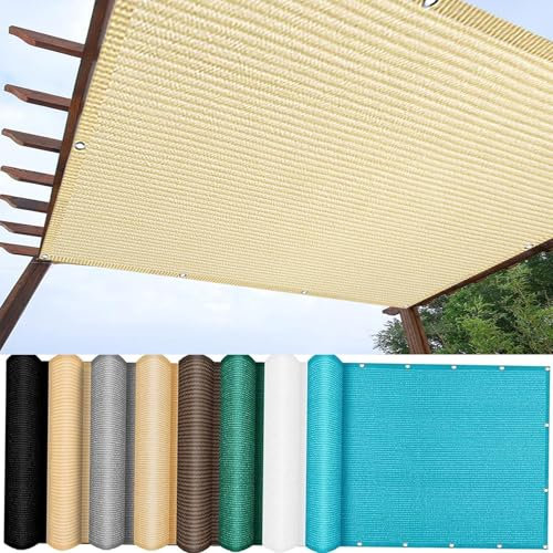 Brise-vue pour balcon - 1,3 x 1,7 m - Résistant aux intempéries - Avec corde et œillets en aluminium - Protection d'intimité en polyéthylène haute densité - Pour terrasse, jardin, terrasse, terrasse,