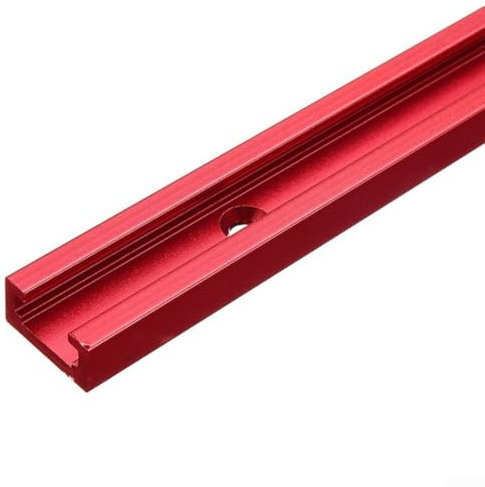 T-Track - Riel de inglete con ranura en T, riel de pista en T de 300 mm a 600 mm, ranura de aleación de aluminio, para sierra de mesa, herramientas de carpintería (300 mm)