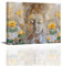 Piy Painting Peinture Sur Toile De Fleurs Jaunes, Bouddha Impression Sur Toile, Impression Sur Toile, Facile à accrocher Pour Salon Chambre à Coucher Couloir Galerie Salle De Yoga, 30X40 CM