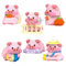 JVAVNE 6er Set Schwein Mini Bausteine Set, Creator Schwein NiedlicheTiere Klemmbausteine Modell Kit, Schweinchen Mikro Spielzeug kreative Deko Geschenkidee für Erwachsene Kinder Schwein