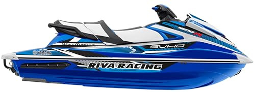 Fit für Yamaha WaveRunner GP1800, GP1800R Vinyl Aufkleber Decal Graphics Set - Jetski (2017-2020), blasenfreie Technologie, Schutzlaminat, UV-beständige Abziehbilder (GP1800R Blau 1)