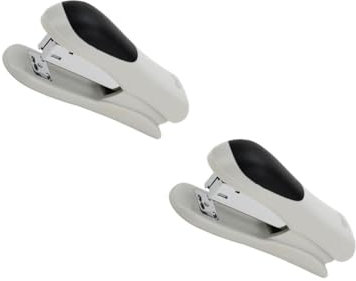 LALAFINA 2piezas Grapadora De Oficina Portátil Grapadora Para Encuadernación Rápida Para Estudiantes y Uso Oficina Compatible Grapas