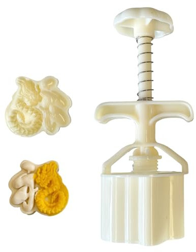 MidAutumn Festival Moule à dessert 3D Motif dragon Emporte-pièce