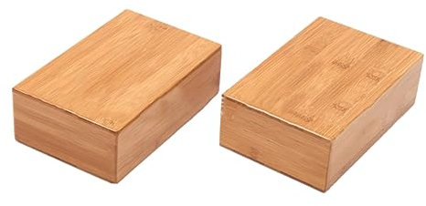 SUPVOX 1 Pieza Ladrillos De Yoga De Bambú Yoga Bloques De Gimnasia De Madera