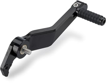Puig 22206N CNC Aluminum Brake Lever with Adjustable Tip and Anti-Slip Base; Sporty Design, High Resistance and Enhanced Ergonomics, Black