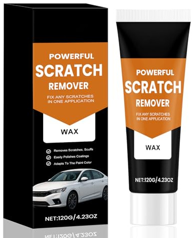 Rimuovi Graffi Auto, Polish Auto Rimuovi Graffi, Autos Cera Riparatrice | 120g Scratch Remover for Vehicles, Pasta Riparazione Antigraffio, Car Scratch Remover per Graffi Auto Leggeri e Medi