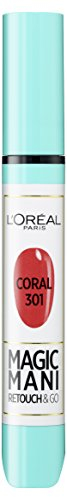 L'Oreal Paris Magic Mani Retouch & Go Nail Polish - 301 Coral