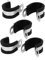 Sourcingmap 20mm Dia EPDM Rubber Lined P Clips Water Pipe Tube Clamps Holder 5pcs