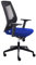 Rocada | Ergonomischer Bürostuhl mit Lendenwirbelverstellung und Armlehnen | Ergonomischer Computer-Schreibtischstuhl, bequem und drehbar. Schwarz - Blau