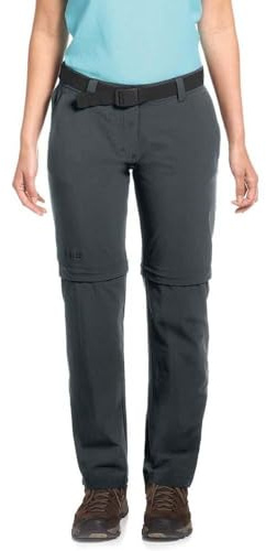 Maier Sports Nata 2, Damen Wanderhose, Wasserabweisende Zipp-off-Hose