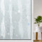 3D Fensterfolie, FILMGOO Fenster Sichtschutzfolie Anti-UV Buntglas Dekorfolie Statisch Haftend Selbsthaftend Fensteraufkleber Für Zuhause Badzimmer Büro (Pflaumenblüte, 44.5 x 200 cm)