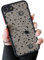 ZTOFERA Protective Case for iPhone SE 2022 5G iPhone 7/8/SE 2020 Case with Planet Stars Pattern Shockproof Anti-Scratch Hard PC Back Cover Frosted with Silicone Bumper Black Sky