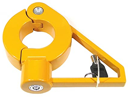 Kingpin Lock - Cerradura de quinta rueda de aleación resistente para 5ª rueda de seguridad, antirrobo, King, alta seguridad para remolques, trailer, tractores, Antirrobo 5ª Rueda Universal