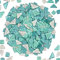 Tessere Mosaico Piastrelle Mosaico Vetro, Colore Misto Irregolari Pezzi di Vetro,Tessere per Mosaico Piastrelle Assortite per ​Lavori Artigianali,Decorazioni,200g(Cielo blu)