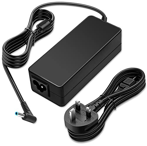 45W HP Laptop Charger for HP 14/14s 15/15s 17, Stream 11 13 14, Pavilion 11 13 14 15 17, Spectre X360, Chromebook 11 14, Elitebook, 740015-003 741727-001 19.5V AC Adapter Power cord(4.5mm X 3.0mm)